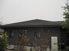 屋根のソーラーパネル